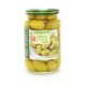 Olives vertes dénoyautées bocal 37cl BIO
